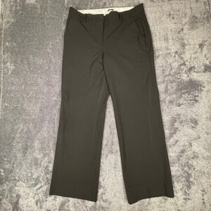Talbots Windsor Black Dress Pants Womens 10 Trousers Career Office Professional